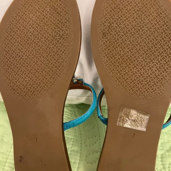 Tory Burch sandals  sz 7 - Picture 2 of 2